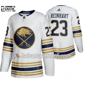 Lasten NHL Buffalo Sabres Pelipaita Sam Reinhart 23 50th Anniversary Adidas 2019-20 Valkoinen Authentic